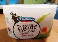 Mängden socker i Mozzarella di bufala campana