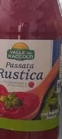 Mängden socker i Passata rustica