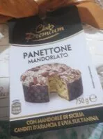Mängden socker i Panettone mandorlato