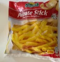Mängden socker i Patate stick