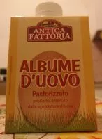 Mängden socker i Albume d'uovo pastorizzato