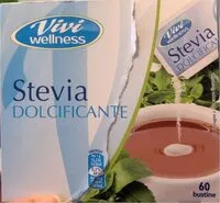 Mängden socker i Stevia dolcificante