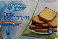 Mängden socker i Fette Biscottate