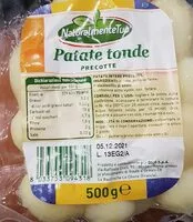 Mängden socker i Patate tonde precotte