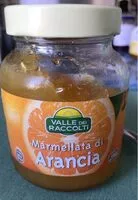 Mängden socker i Marmellata di arancia