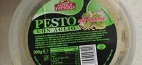Mängden socker i Pesto con aglio
