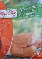 Mängden socker i Mezzelune prosciutto e formaggio