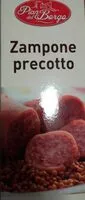 Mängden socker i Zampone di maiale