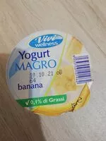 Mängden socker i Yogurt magro banana