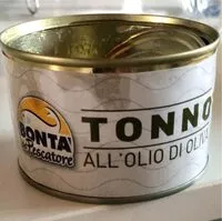 Mängden socker i Tonno pinne gialle all’olio di oliva