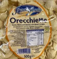 Mängden socker i Orecchiette