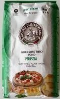 Mängden socker i Farina di grano tenero tipo 00 per pizza