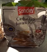 Mängden socker i Cantuccini toscano igp