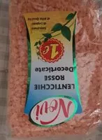 Mängden socker i Lenticchie rosse decorticate