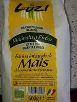 Mängden socker i Farina integrale di mais