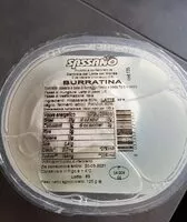 Mängden socker i Burratina