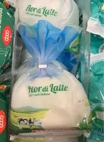 Mängden socker i Fior di latte