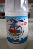 Mängden socker i Latte fresco alta qualità senza lattosio