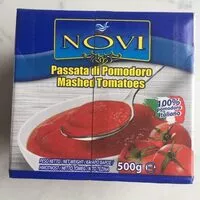 Mängden socker i Mashed  tomatoes