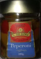 Mängden socker i peperoni in agrodolce