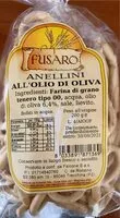 Mängden socker i Anellini all’olio di oliva
