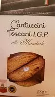 Mängden socker i Cantuccini Toscani IGP alle mandorle