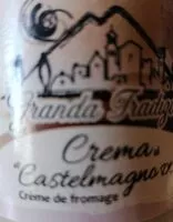 Mängden socker i Crema al Castelmagno