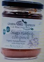 Mängden socker i Sugo rustico con pinoli