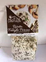 Mängden socker i Risotto con funghi porcini