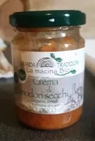 Mängden socker i crema di pomodori secchi
