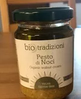 Mängden socker i Pesto di noci