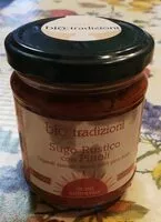Mängden socker i Sugo rustico con pinoli