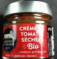 Mängden socker i Crème de tomates séchées