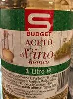 Mängden socker i Aceto di vino bianco