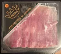 Mängden socker i Prosciutto di Parma DOP