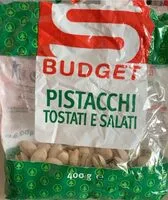Mängden socker i Pistacchi tostati e salati