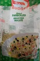 Mängden socker i Riso parboiled budget