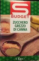 Mängden socker i Zucchero grezzo di canna