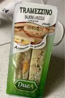 Mängden socker i Tramezzino salmone e rucola