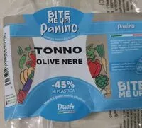 Mängden socker i Panino Tonno Olive Nere