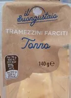 Mängden socker i Tramezzini farciti al tonno