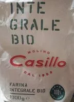 Mängden socker i Farina integrale bio