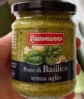Mängden socker i Pesto di basilico
