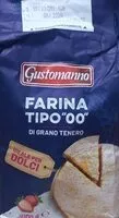 Mängden socker i Farina tipo "00" di grano tenero