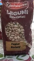 Mängden socker i Fagioli Borlotti