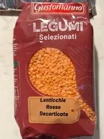 Mängden socker i Lenticchie rosse decorticate
