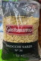Mängden socker i Pasta semola grano duro