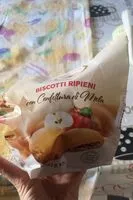 Mängden socker i Biscotti ripieni con Confettura di mele