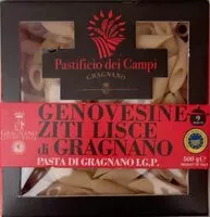 Mängden socker i Genovesine Ziti Lisce di gragnano