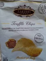Mängden socker i Tartufi Jimmy Truffle Chips